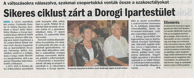 dorogi ipartestulet kozgyules cikk 1