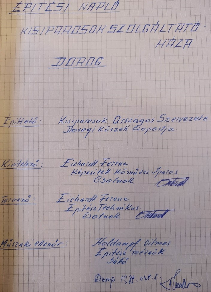 epitesi naplo 1