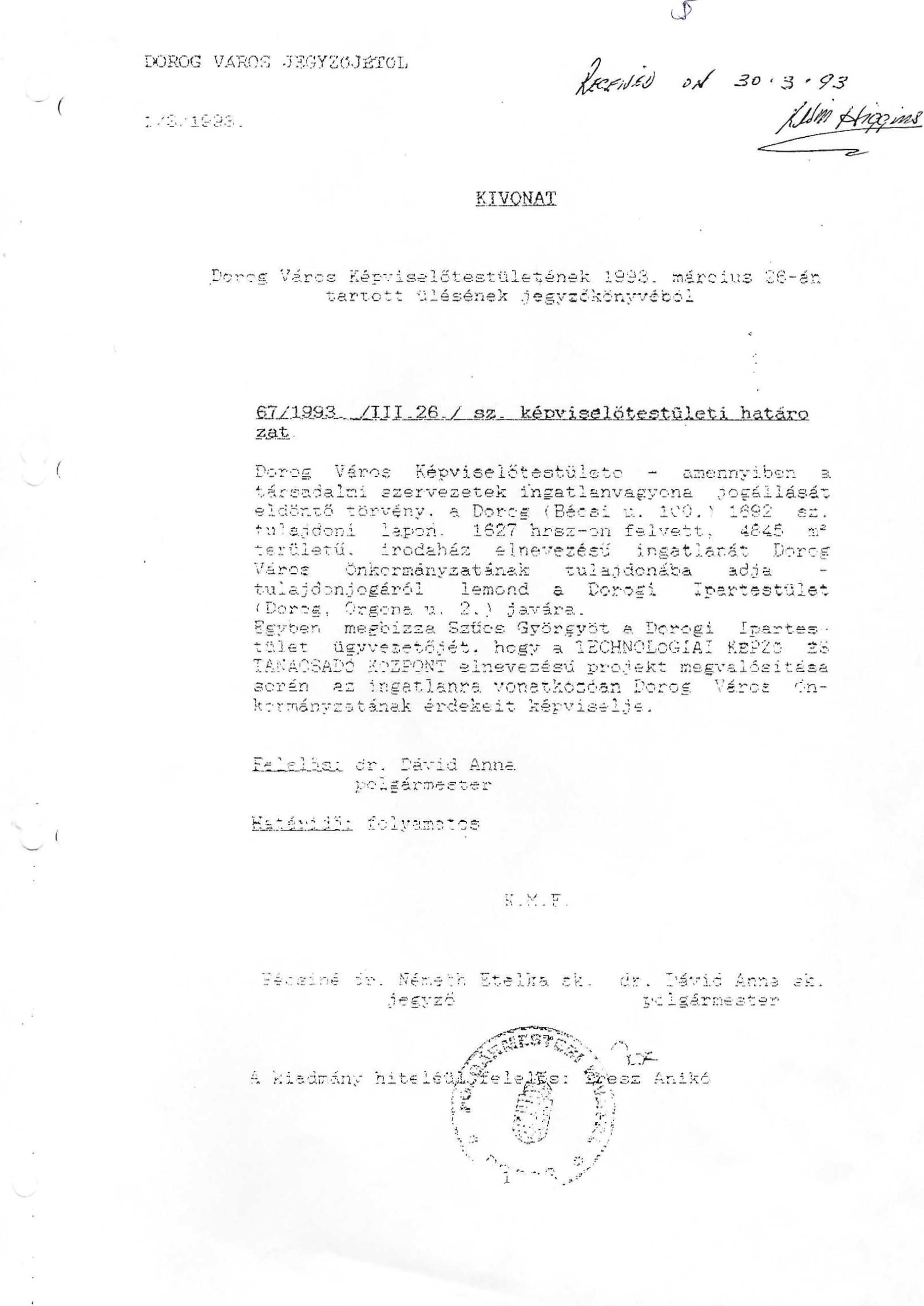 47 Kepviselo testulet hatarozat 0002